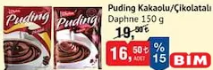 DAPHNE PUDİNG KAKAOLU/ÇİKOLATALI 150 G